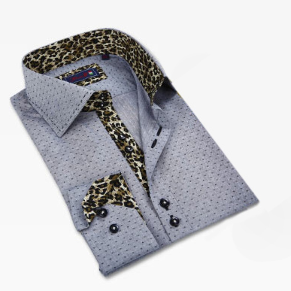 Johnny D. Doby Print Long Sleeve Shirt